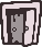 Tainted Lazarus's locked character icon, depicting a closet door inside of another opened closet door.