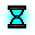 Glowing Hourglass