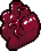 Unused pre-release sprite for the Heart of Infamy found among the Room Editor files.