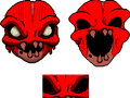 Unused and unfinished sprites for skinless Hush.